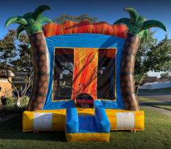 Tropical Inferno Bounce House For Sale